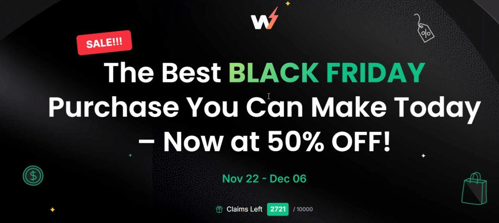 Instawp black friday sale best wordpress black friday deals in 2024 from the plus addons for elementor