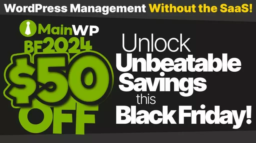 Mainwp black friday sale best wordpress black friday deals in 2024 from the plus addons for elementor