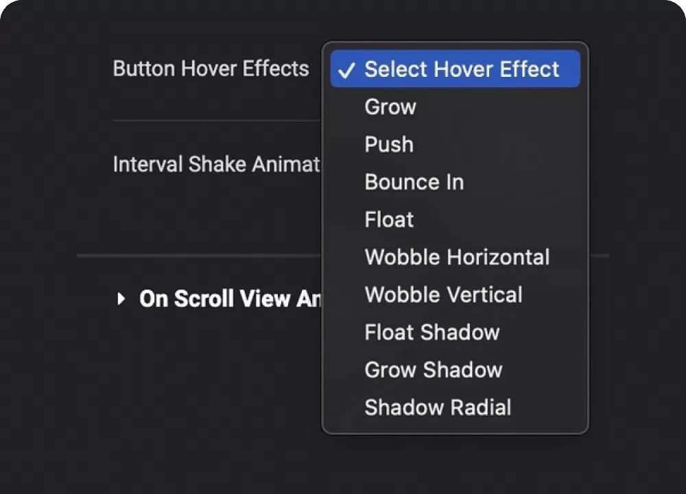 Multiple hover effects free buttons for elementor (22+ unique styles) | the plus addons for elementor from the plus addons for elementor