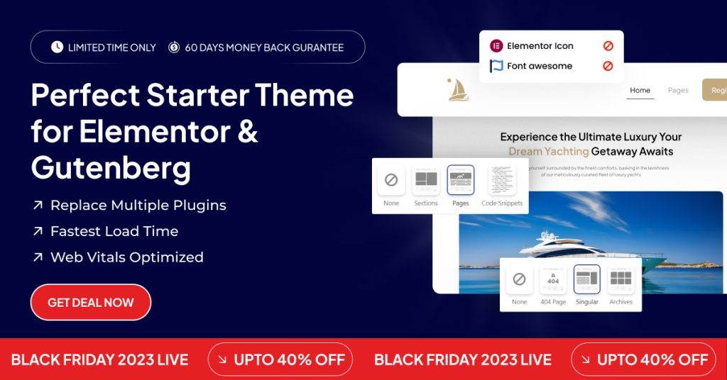 Nexter wordpress theme black friday deal 50+ best wordpress black friday & cyber monday deals in 2023 [up to 80% off] from the plus addons for elementor