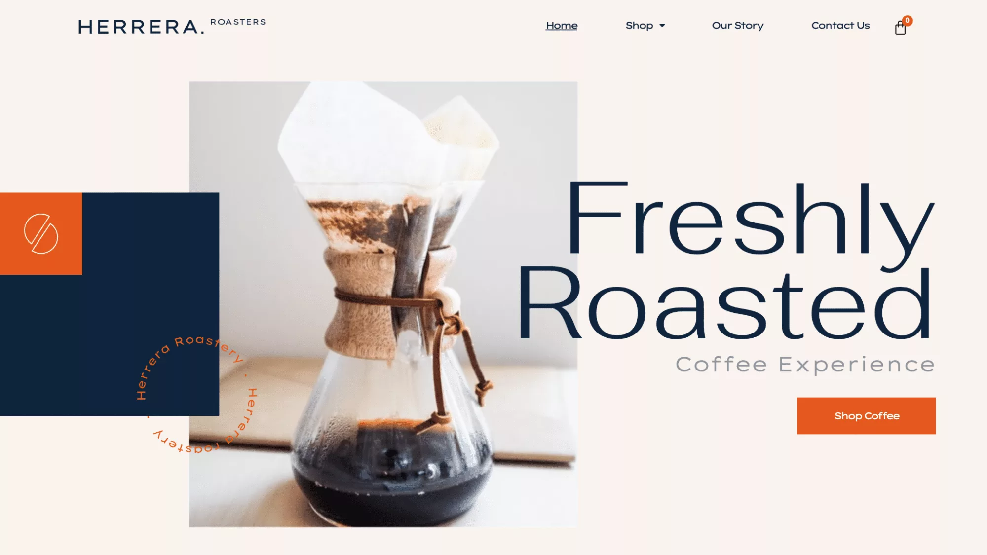 Online coffee shop 8 best elementor landing page templates [ready-to-use] from the plus addons for elementor