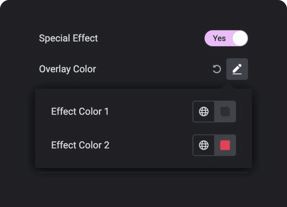 Overlay color effects free buttons for elementor (22+ unique styles) | the plus addons for elementor from the plus addons for elementor