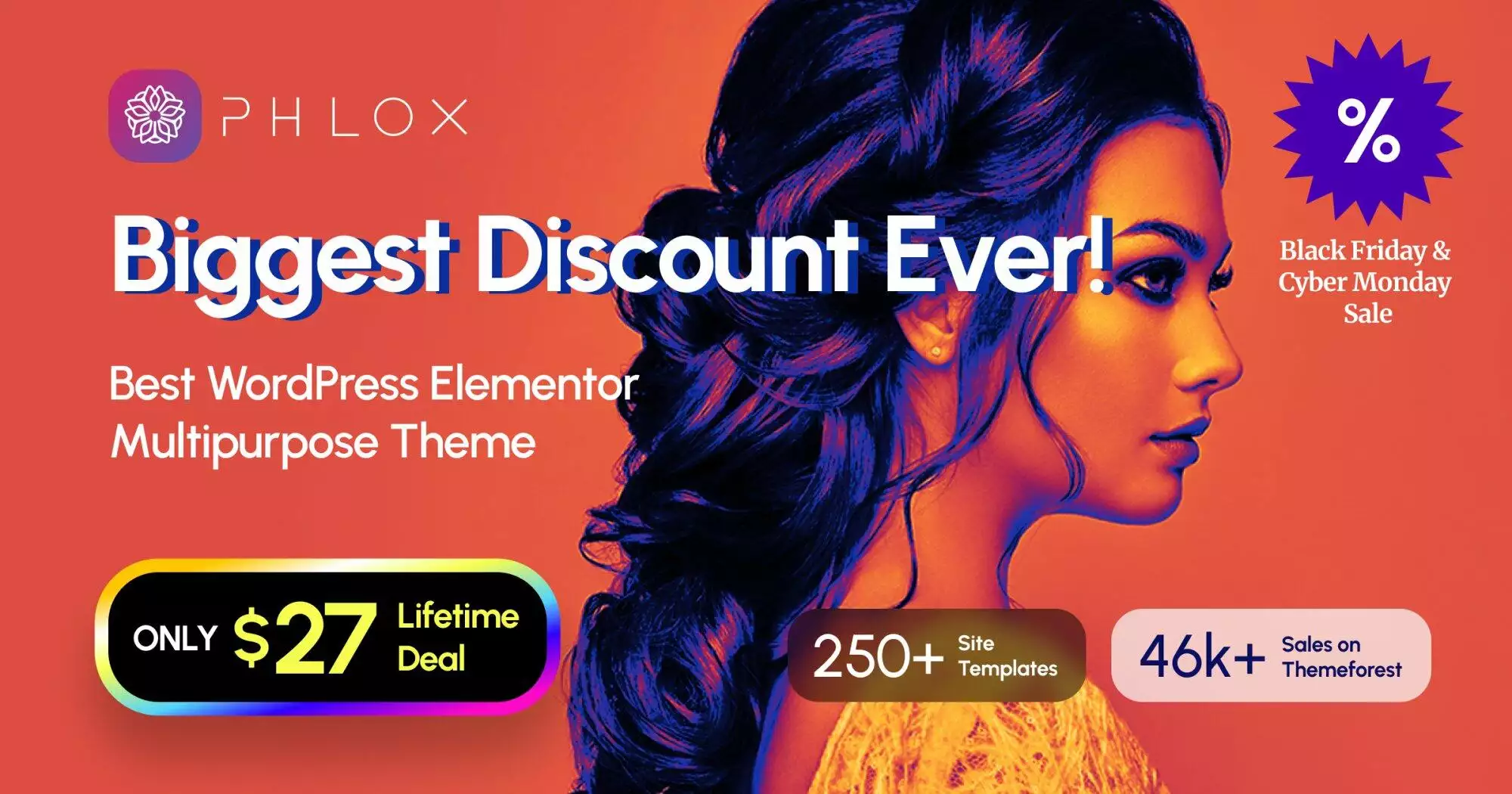 Phlox black friday sale best wordpress black friday deals in 2024 from the plus addons for elementor