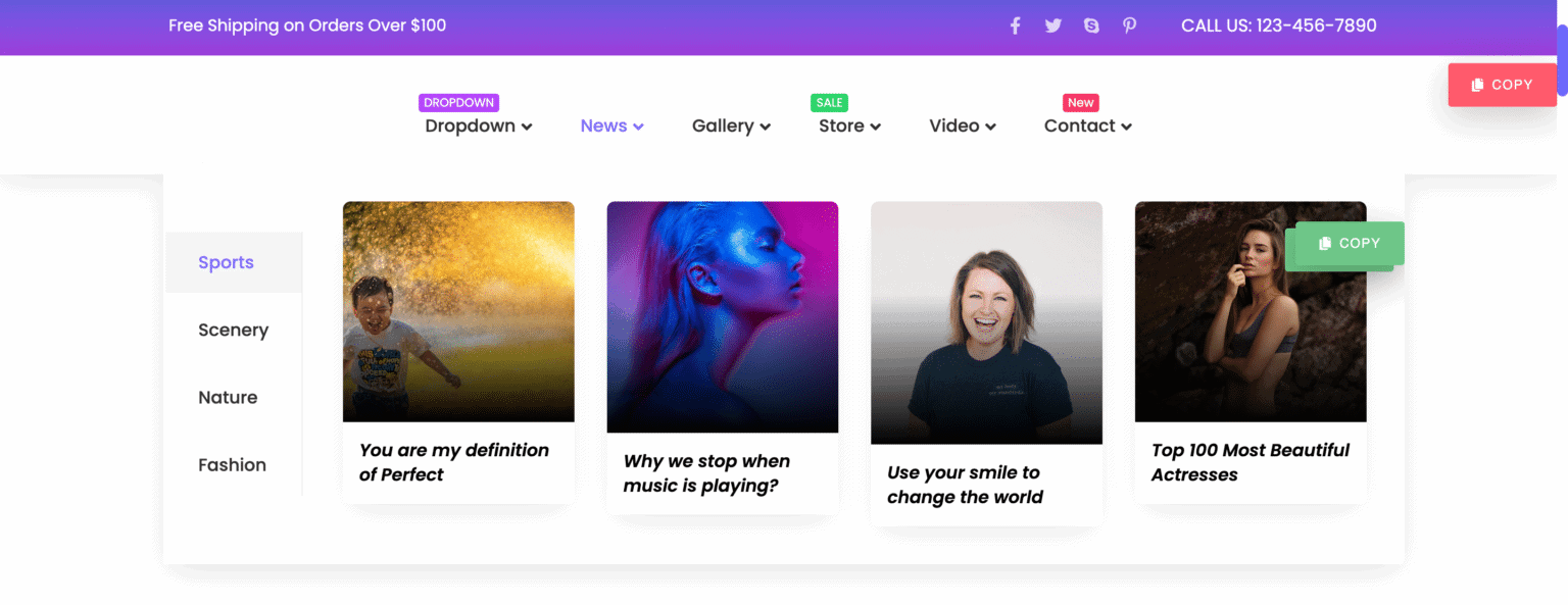 8 Best Mega Menu Examples in 2024 [And How to Create Them]