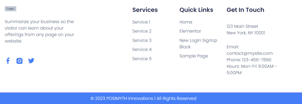 Publish button | The Plus Addons for Elementor Publish button how to change footer copyright text in wordpress from the plus addons for elementor