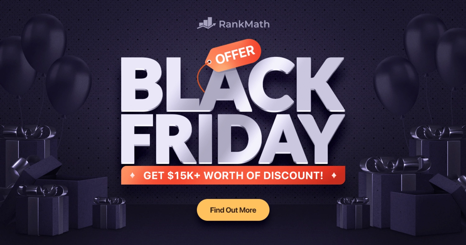 Rank math black friday sales best wordpress black friday deals in 2024 from the plus addons for elementor