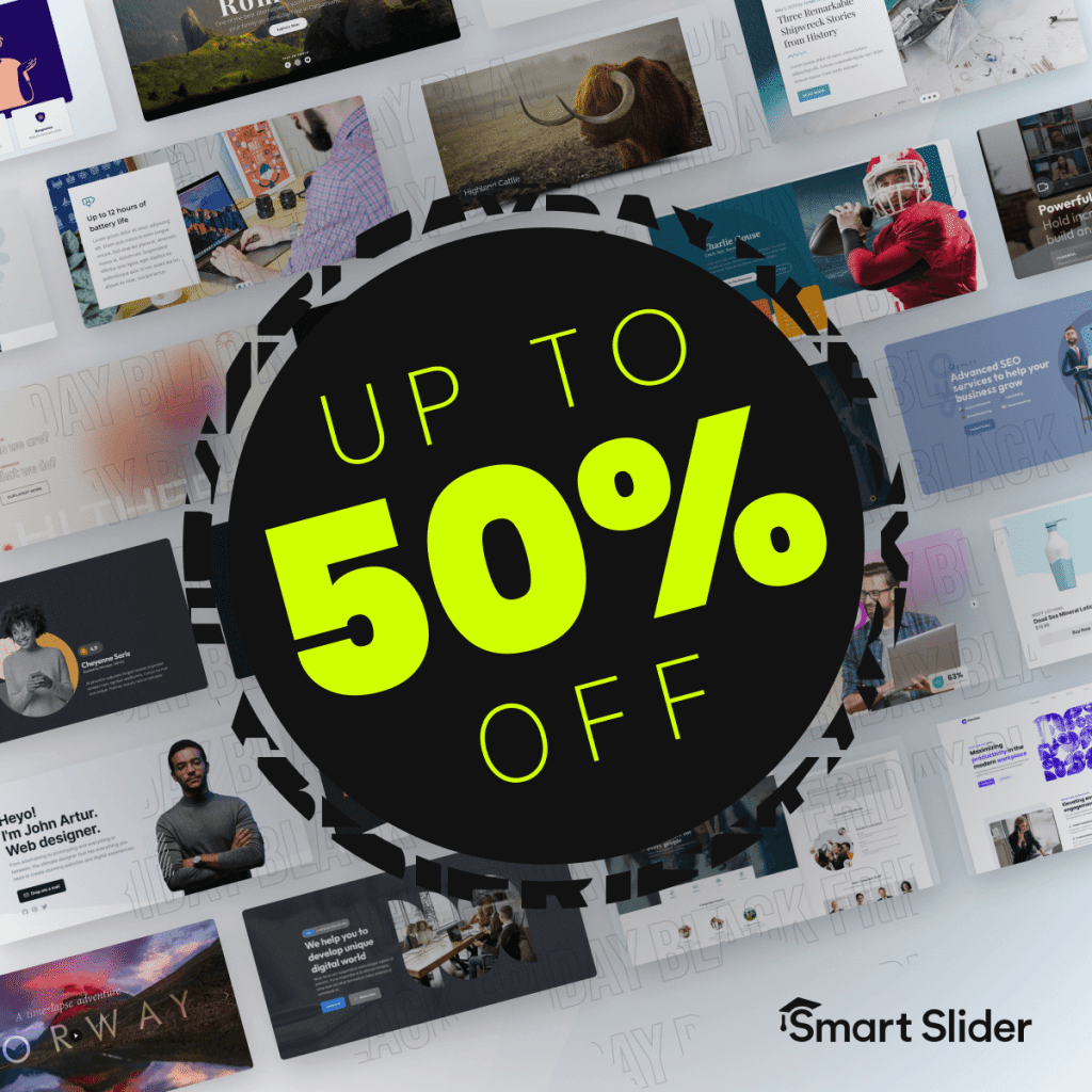 Smart Slider Black Friday Sale