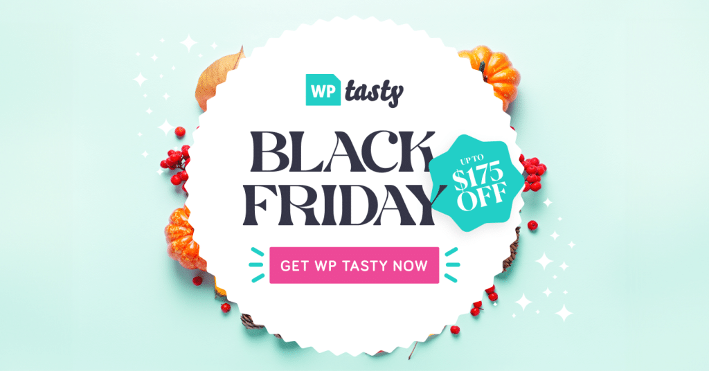 WP Tasty Black Friday Sale