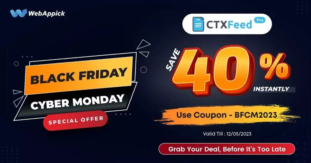 Webappick 50+ best wordpress black friday & cyber monday deals in 2023 [up to 80% off] from the plus addons for elementor