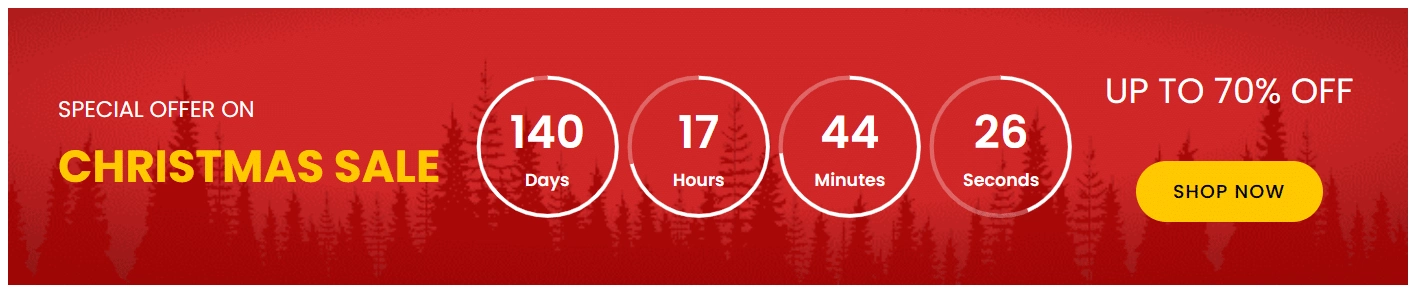 Countdown timer widget 6 best wordpress countdown timer plugins [use fomo] from the plus addons for elementor