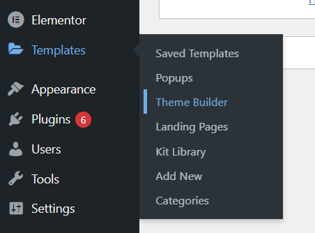 Open elementor theme builder how to use elementor header templates [easy guide] from the plus addons for elementor