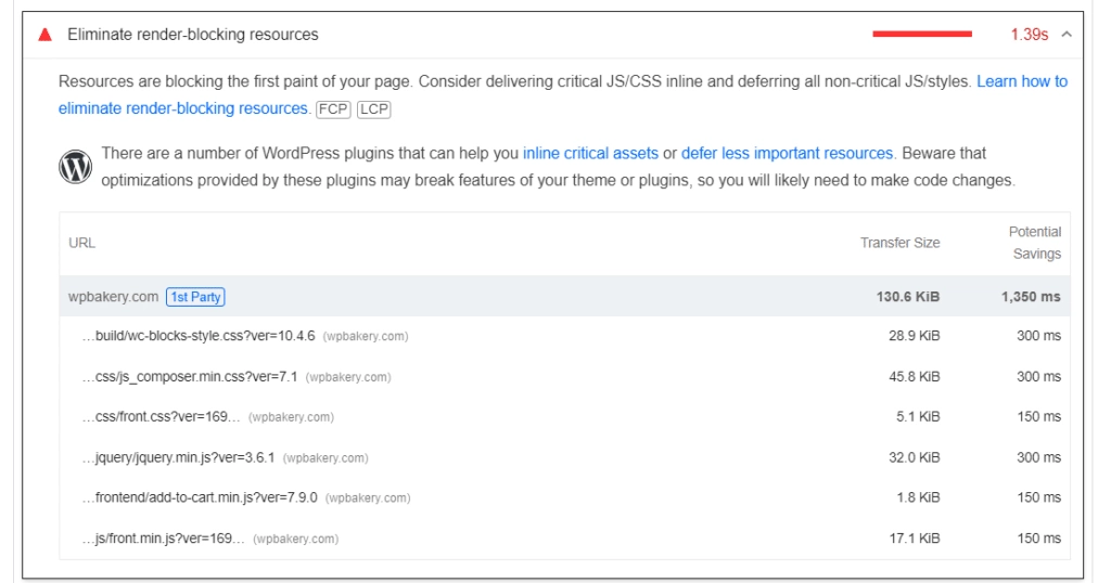 Render blocking resources how to eliminate render-blocking resources in wordpress [css & js] from the plus addons for elementor