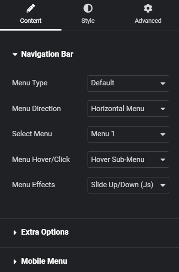 Select menu how to use elementor header templates [easy guide] from the plus addons for elementor