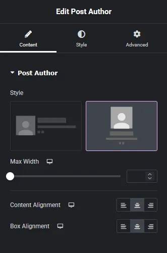 Post author content new how to add post author box in elementor blog post? From the plus addons for elementor