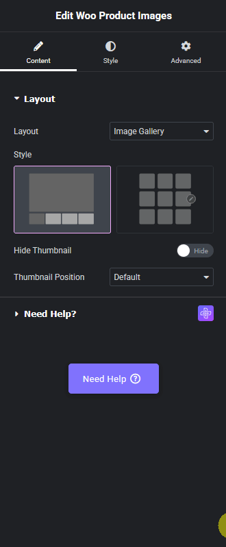 Woo product images image gallery new how to edit woocommerce product page in elementor? From the plus addons for elementor