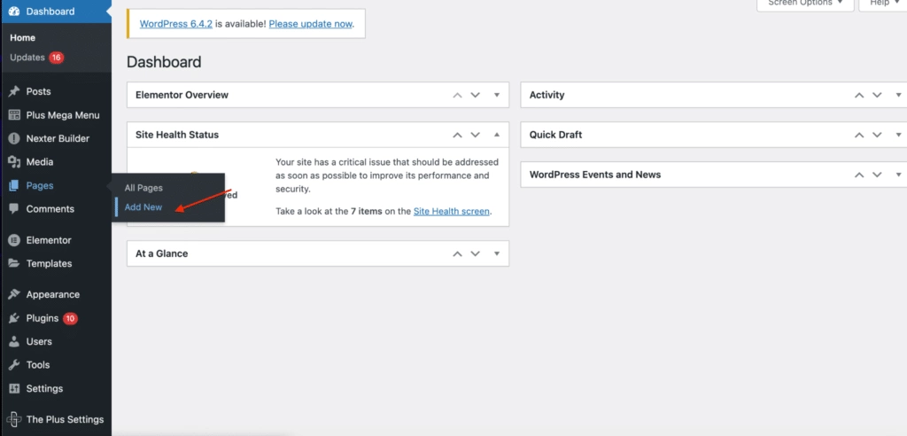Wp dashboard how to use elementor in wordpress in 2025 [beginners guide] from the plus addons for elementor