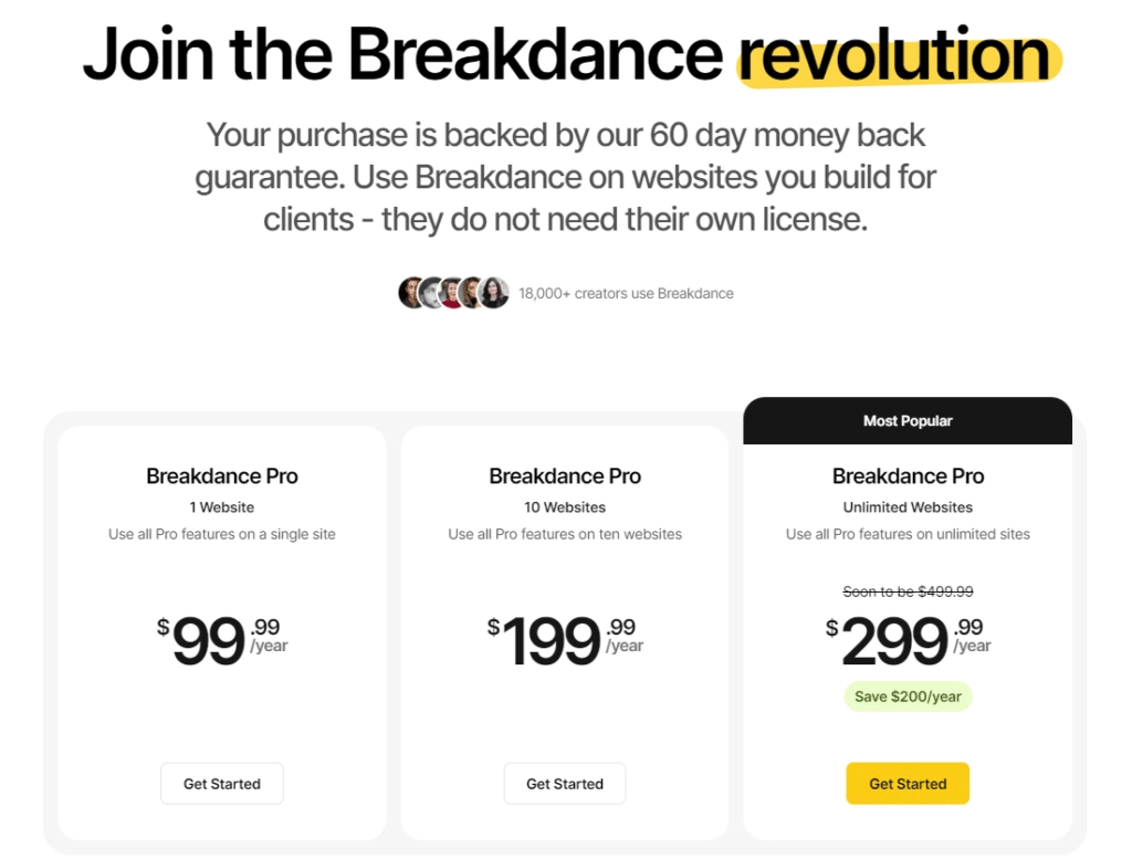 Breakdance pricing breakdance vs elementor [9 key differences] from the plus addons for elementor