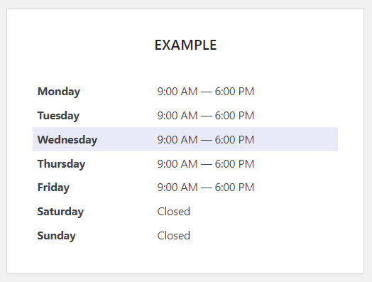 Business hours indicator how to show business hours in wordpress [easy steps] from the plus addons for elementor