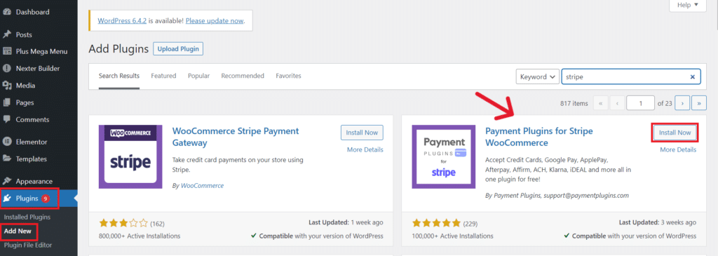 Install and activate stripe payment plugin how to set up google pay on woocommerce [easy guide] from the plus addons for elementor