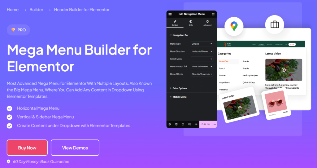 Mega menu builder by the plus addons for elementor 5 best elementor mega menu plugins [2026] from the plus addons for elementor