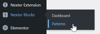 Open patterns how to display gutenberg blocks in elementor? [tutorial included] from the plus addons for elementor
