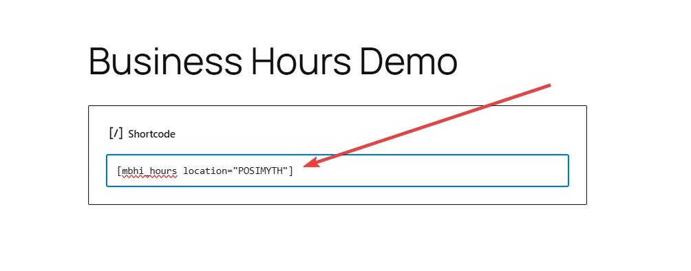 Paste shortcode how to show business hours in wordpress [easy steps] from the plus addons for elementor