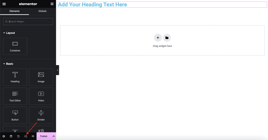 Responsive options how to use elementor in wordpress in 2025 [beginners guide] from the plus addons for elementor
