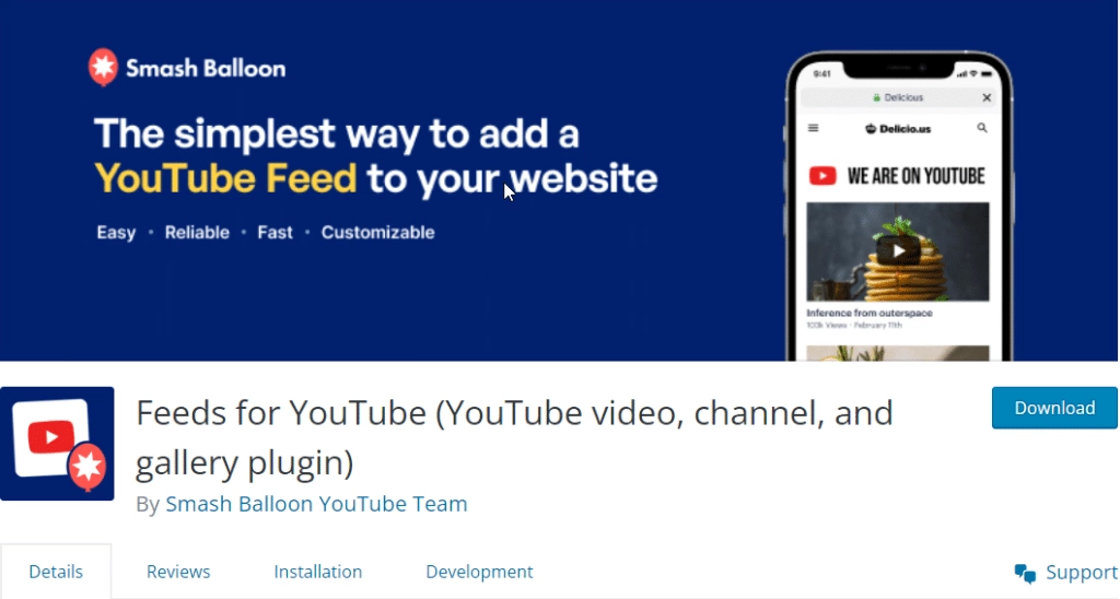 Smash balloon 6 best youtube plugins for wordpress [get more views] from the plus addons for elementor