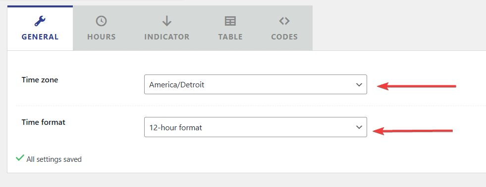 Timezone settings how to show business hours in wordpress [easy steps] from the plus addons for elementor