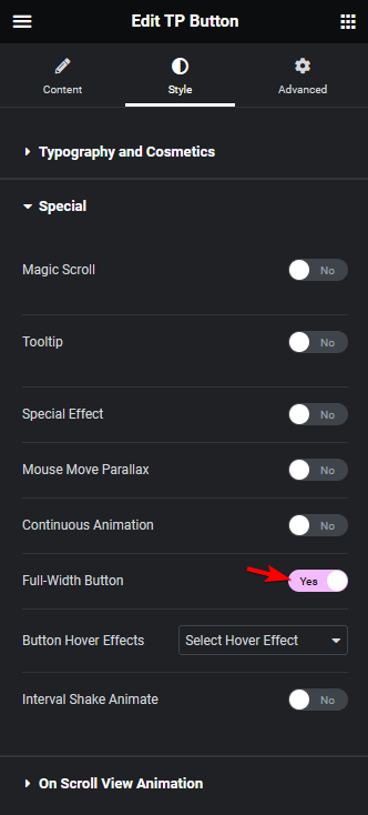 Button full width how to create a full-width button in elementor? From the plus addons for elementor