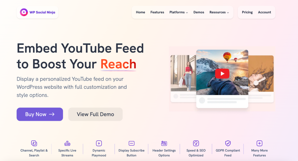 Image 3 7 best youtube plugins for wordpress [get more views] from the plus addons for elementor