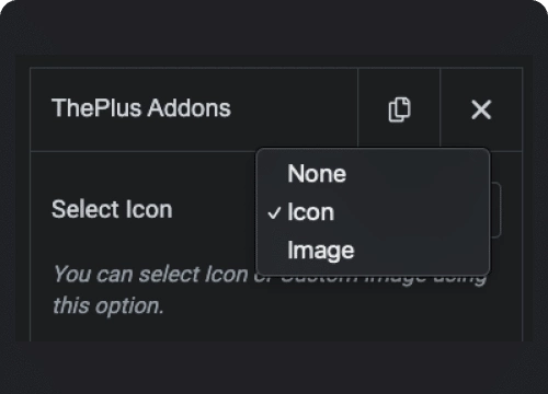Add icon or image in pin timeline for elementor [vertical] | the plus addons for elementor from the plus addons for elementor