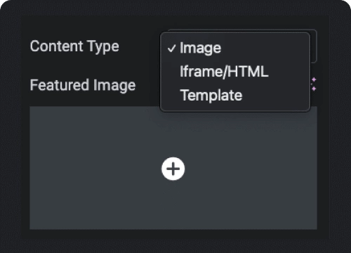 Add image iframe or template as content timeline for elementor [vertical] | the plus addons for elementor from the plus addons for elementor