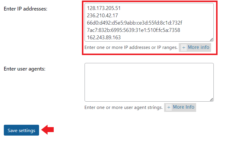 Add the problematic ip addresses how to block ip address in wordpress [3 easy methods] from the plus addons for elementor