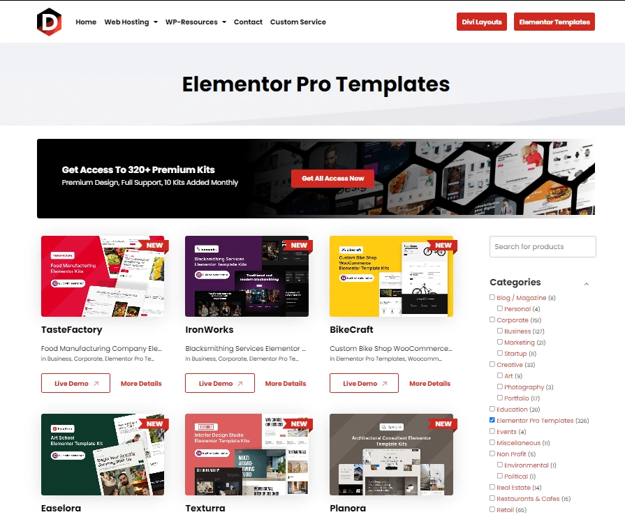 Darrel wilson templates 5 best elementor templates resources [top libraries] from the plus addons for elementor