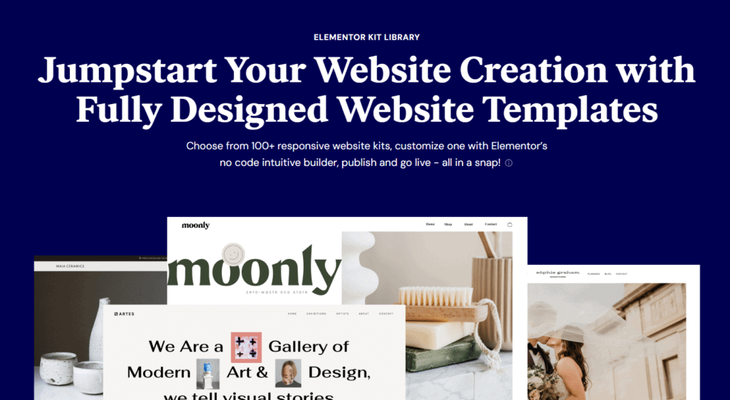 Elementor kit library brizy vs elementor comparison [7 key differences] from the plus addons for elementor