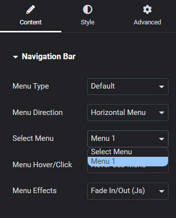 Navigation menu widget how to create header & footer in elementor [easy guide] from the plus addons for elementor