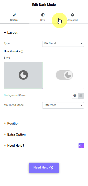 Tpae Dark Mode Mix Blend Mode | The Plus Addons for Elementor Tpae dark mode mix blend mode how to add mix blend dark mode in elementor? From the plus addons for elementor