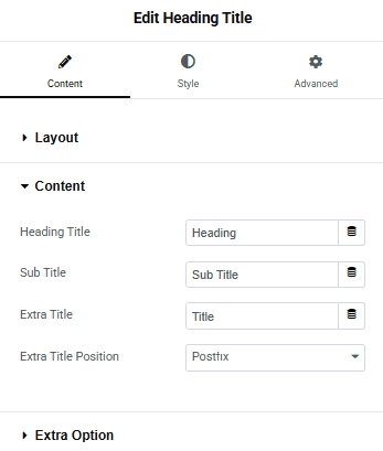 Tpae Heading Title Content | The Plus Addons for Elementor Tpae heading title content heading title widget: settings overview from the plus addons for elementor