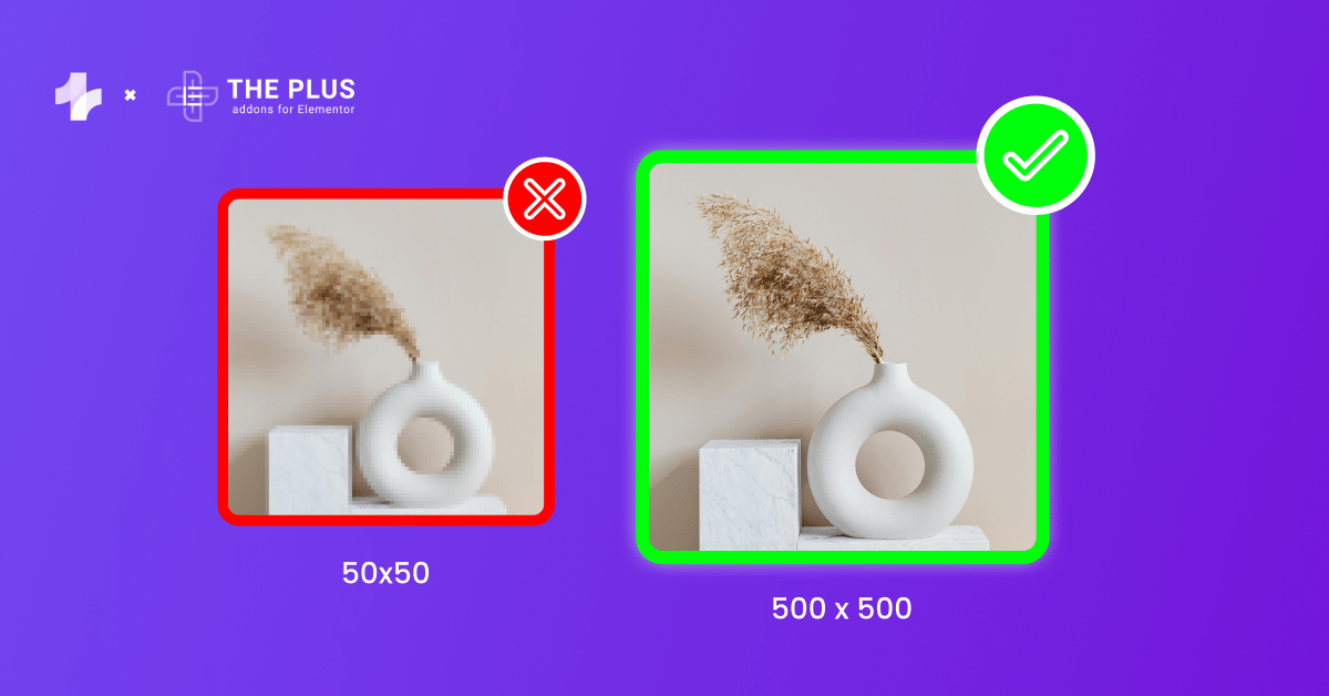 Use high quality images how to fix blurry images in elementor [solved] from the plus addons for elementor