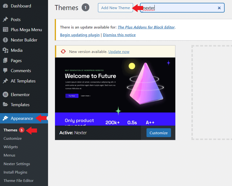 Wordpress themes how to create header & footer in elementor [easy guide] from the plus addons for elementor