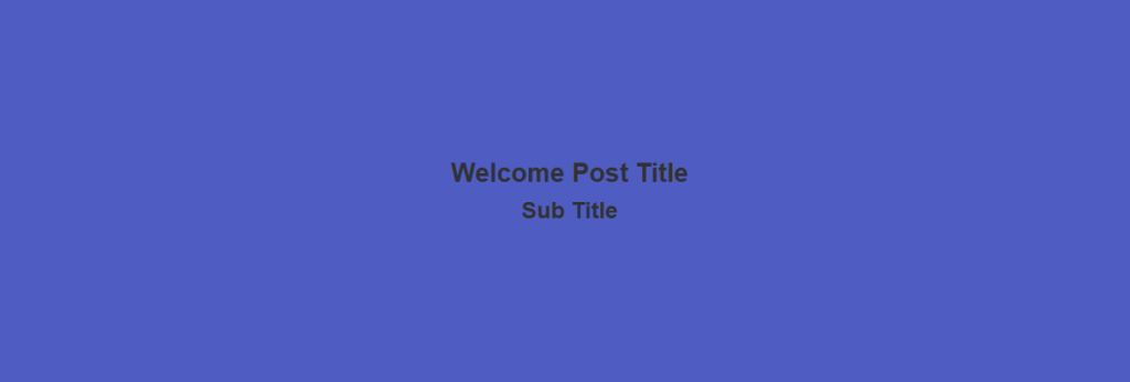 Subtitle demo how to add post page title in elementor? From the plus addons for elementor