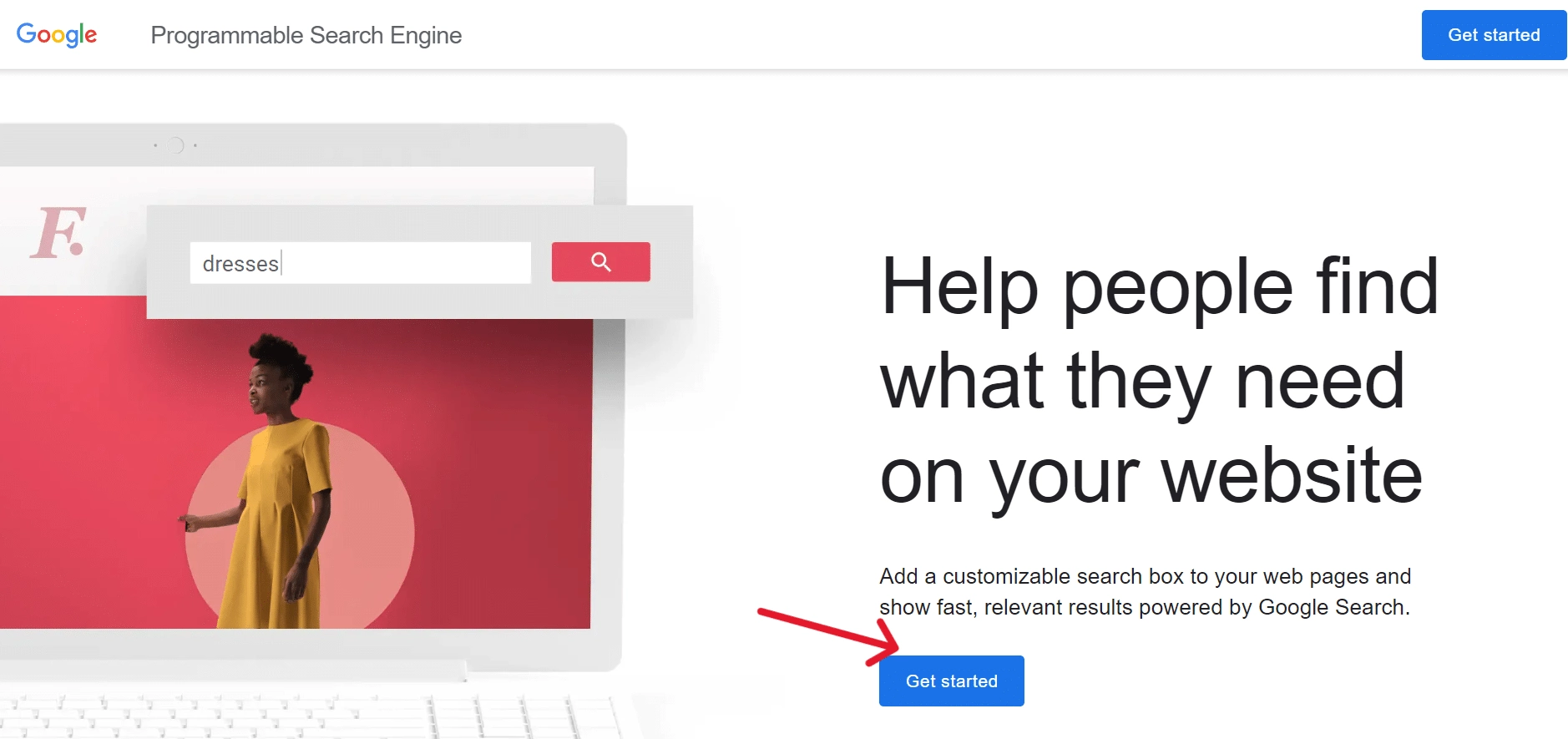 Google programmable search engine