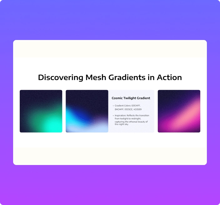 Gradient shades sliding animated service boxes from the plus addons for elementor