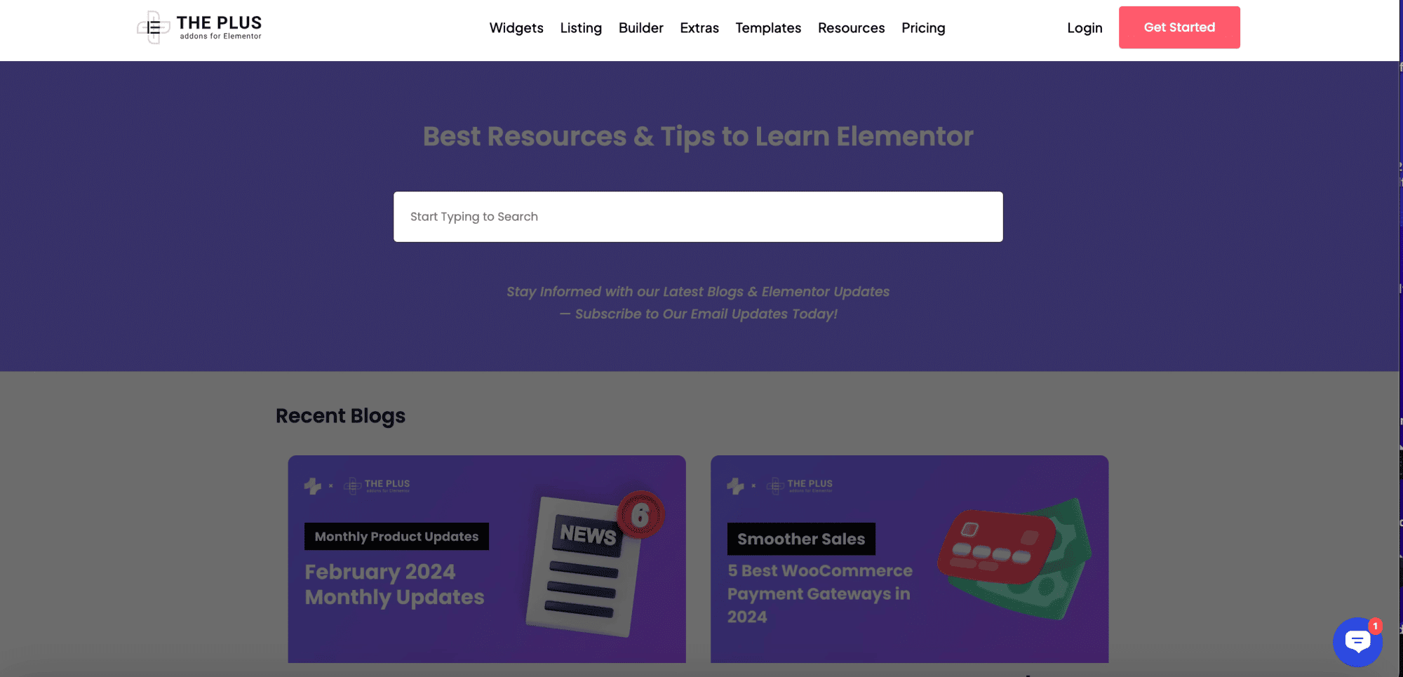 Navigation style of blog website vs blog [key differences, types, use cases] from the plus addons for elementor