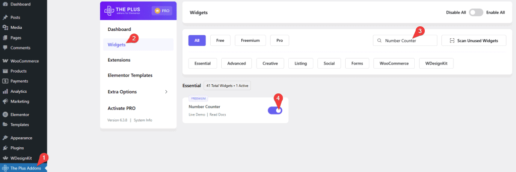 Tpae Number Counter Activate 3 | The Plus Addons for Elementor Tpae number counter activate 3 number counter: settings overview from the plus addons for elementor