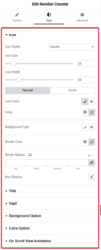 Tpae Number Counter Style 1 | The Plus Addons for Elementor Tpae number counter style 1 number counter: settings overview from the plus addons for elementor