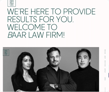 Welcome law firm welcome - baar law firm from the plus addons for elementor