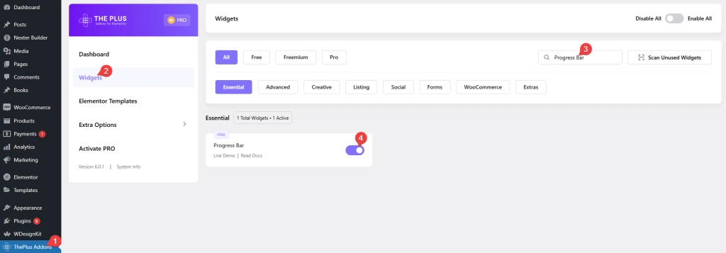 Progress bar how to add progress bar in elementor wordpress? From the plus addons for elementor