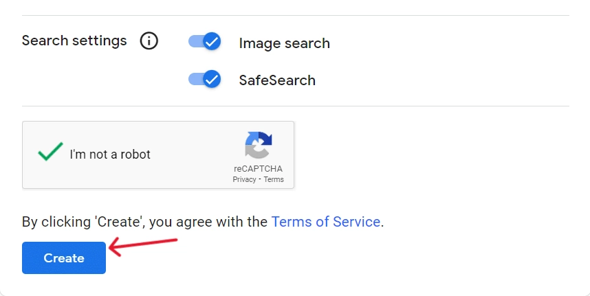 Search engine id code